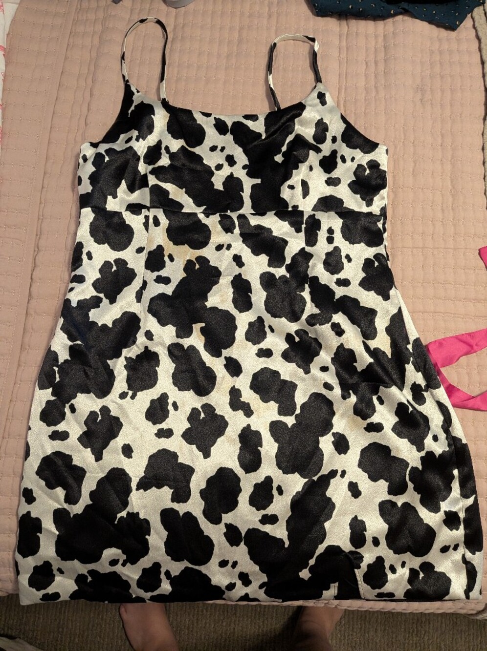 Wild Fable Cow Print Mini Dress